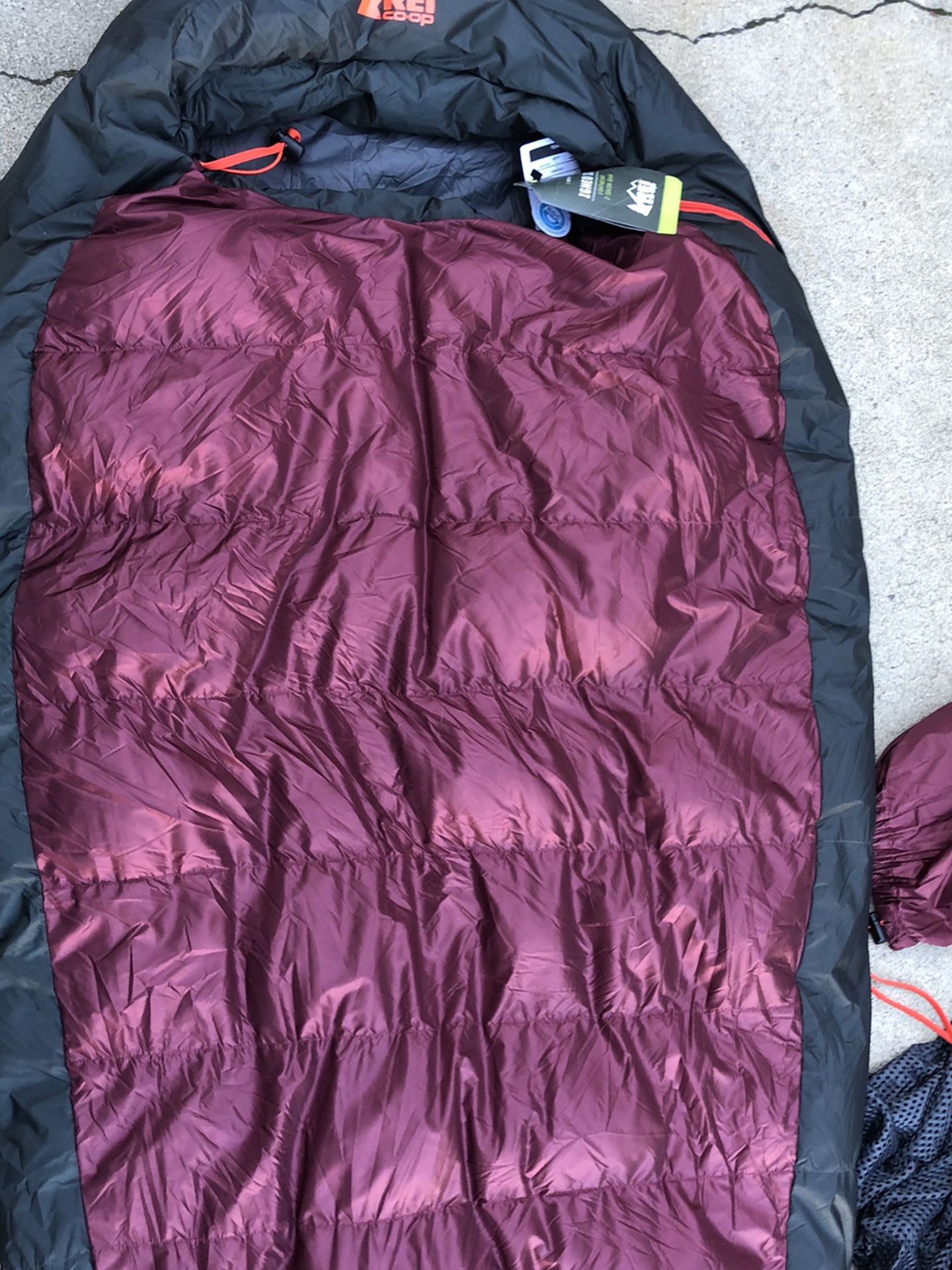 REI, Marmot, The North Face, Mountain Hardwear , Down Sleeping Bag Nwt