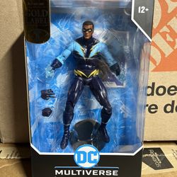 McFarlane DC Multiverse Black Lightning 7" Inch Gold Label Figure