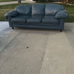 Free Clean Blue Couch