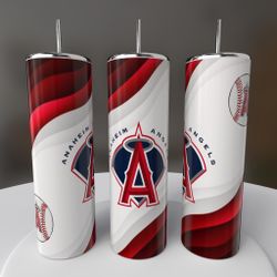 Los Angeles Angels Baseball Tumbler