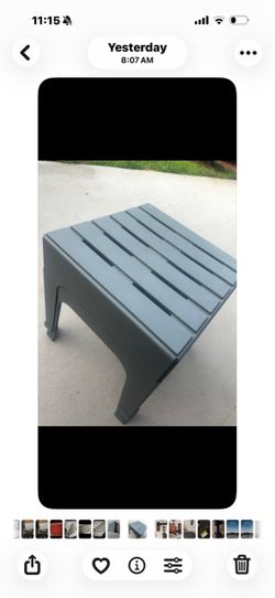 Patio side table