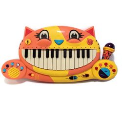 My https://offerup.com/redirect/?o=Qi5Ub3lz Meowsic Singing Orange Cat Piano Keyboard w/ Microphone 