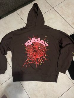 new spider hoodie size M