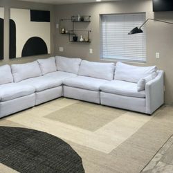 White Cloud Couch Modular Sectional Sofa 