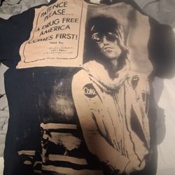 Vintage Fruit Of The Loom Heavy Keith Richards Rolling Stones Shirt