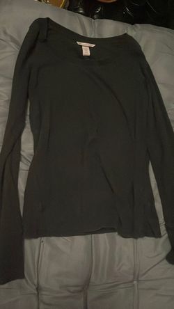 Victoria's Secret Black Long Sleeve Top
