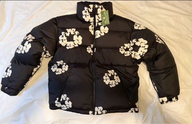 Denim Tears Cotton Wreath Puffer Jacket size: small