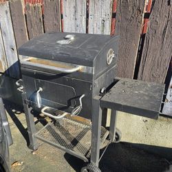 FREE CHARCOAL GRILL on WHEELS (MUST GO ASAP!)