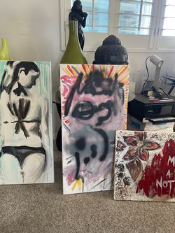 Acrylic paintings
