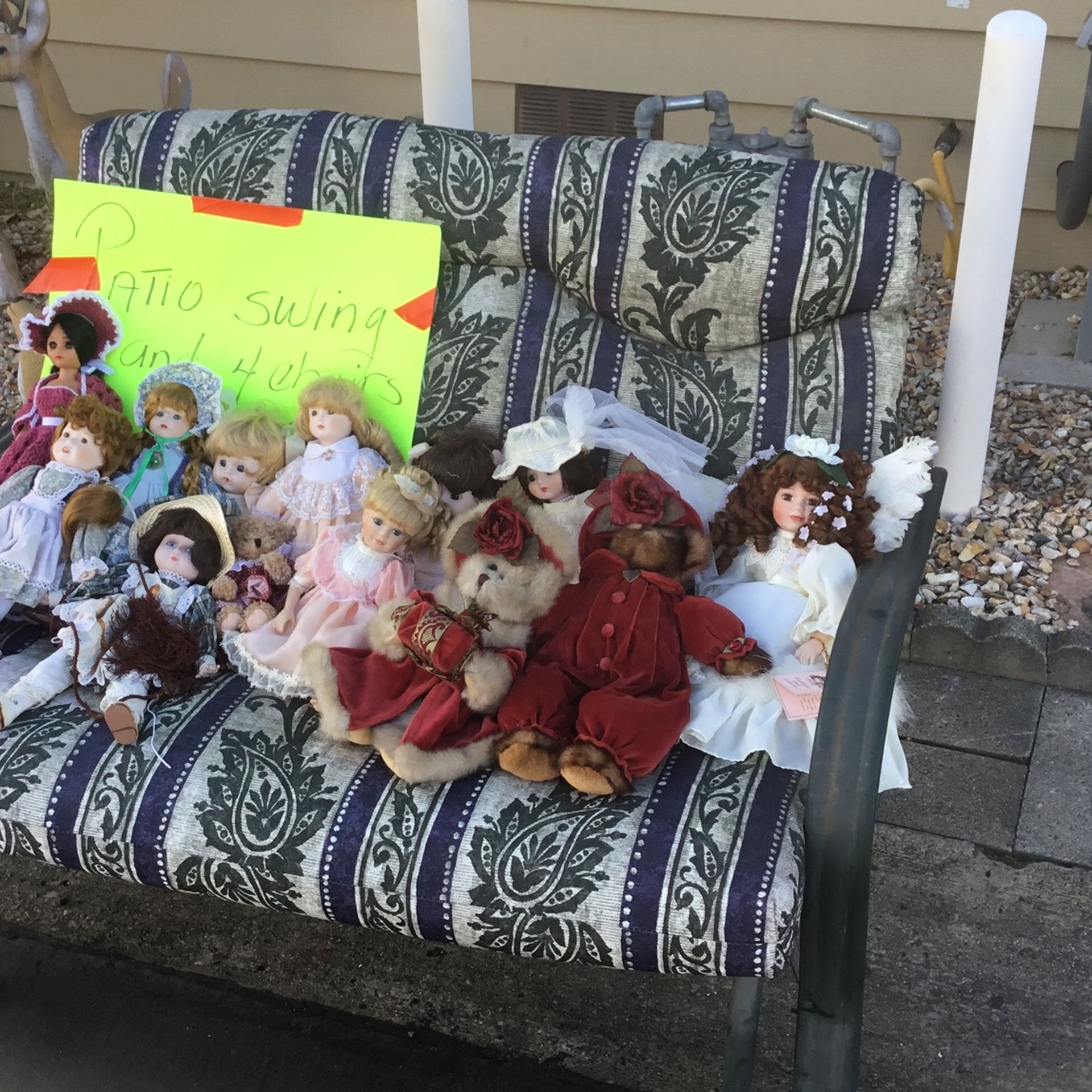 Patio Set W Swing
