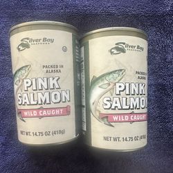Silver Bay Pink Salmon Wild Caught 14.75 oz expires July 2026