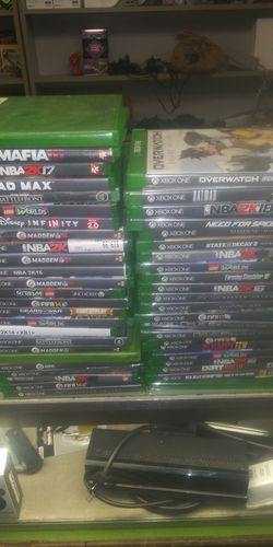 Xbox one games 3 for 40 00 cash.. all games are guaranteed