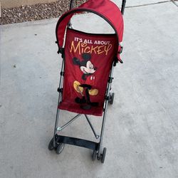 Mickey Kid Stroller - Like New