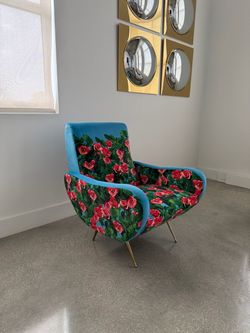 SELETTI TOILETPAPER ROSES ARMCHAIR