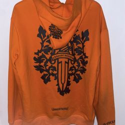 Orange Dagger Chrome Hoodie 