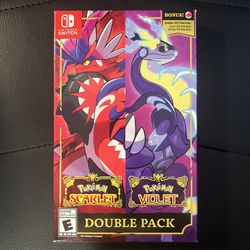 Pokémon Scarlet & Pokémon Violet Double Pack Nintendo Switch