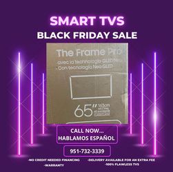 Samsung - 65” Class LS03FA The Frame Series QLED 4K UHD Art Mode SamsungVision AI Smart TV