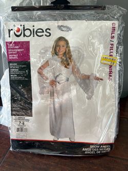 Holloween Costume Snow Angel size 7 -8