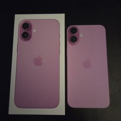 256 GB Pink iPhone 16+ 
