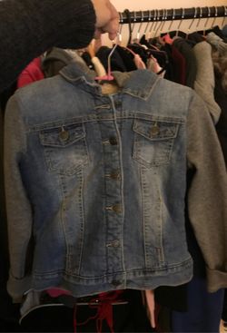 Warm jean jacket