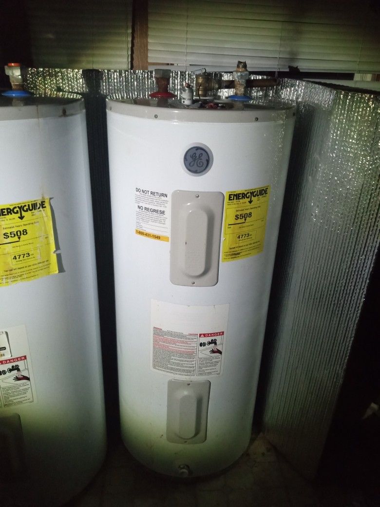 2 40 Gallon Water Heaters