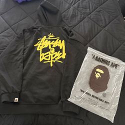 Stussy Bape Hoodie 