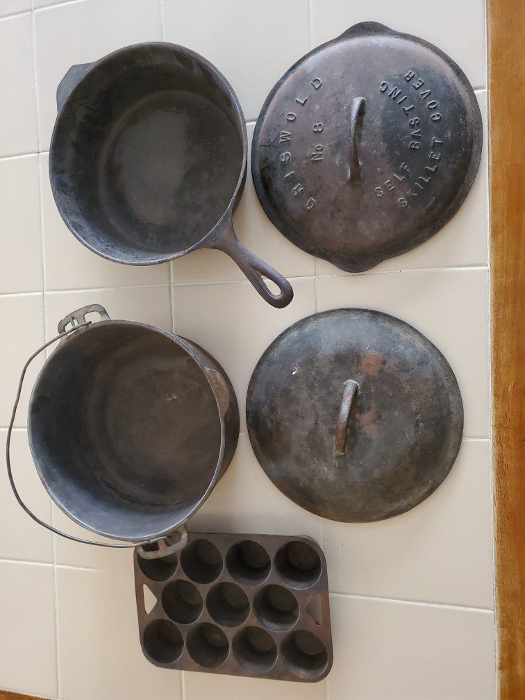 Vintage Cast Iron$ 200 for all today