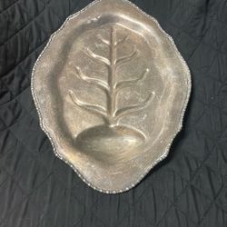 Silver Serving Plate