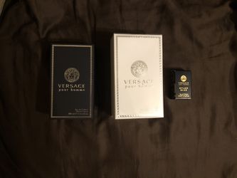 New Versace Colognes & Body Shampoo