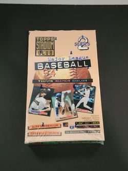 1994 Topps Stadium Club Series 2 Baseball Factory Sealed Box, 24 ct unopened packs - Taking Offers