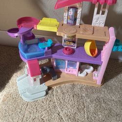 Girls Barbie Castle Playhouse