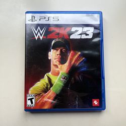 WWE 2K23 Sony PlayStation 5 PS5 Disc and Case