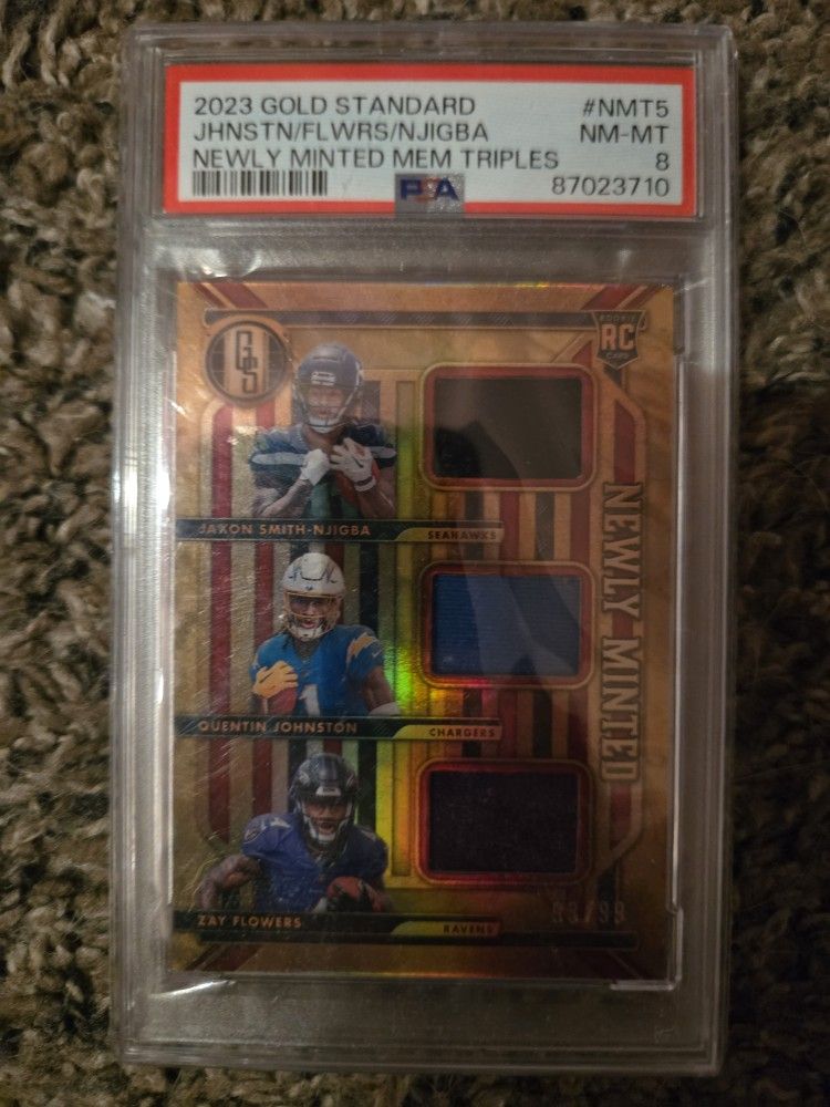 Psa Nm8 Rookie Jersey Card