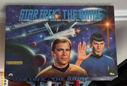 Star Trek The Game Collector's Edition 1992 never played Most Pieces Sealed Unpunched just $10 