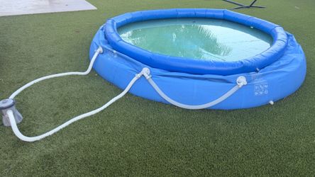 Funsicle Inflatable Family Pool with Filter Pump