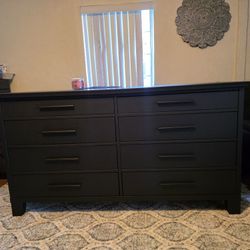 Black  Dresser  Vintage 