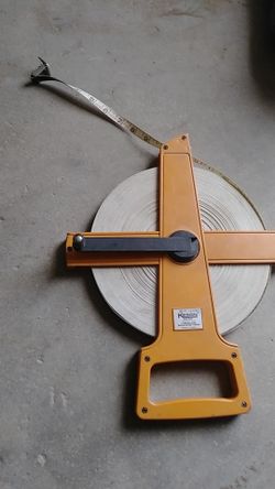 300' fiberglass measuring tape