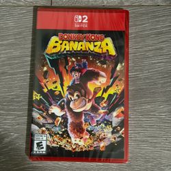 Donkey Kong Bananza Switch 2 New Sealed