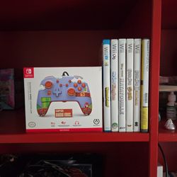 Nintendo Games + Switch Controller
