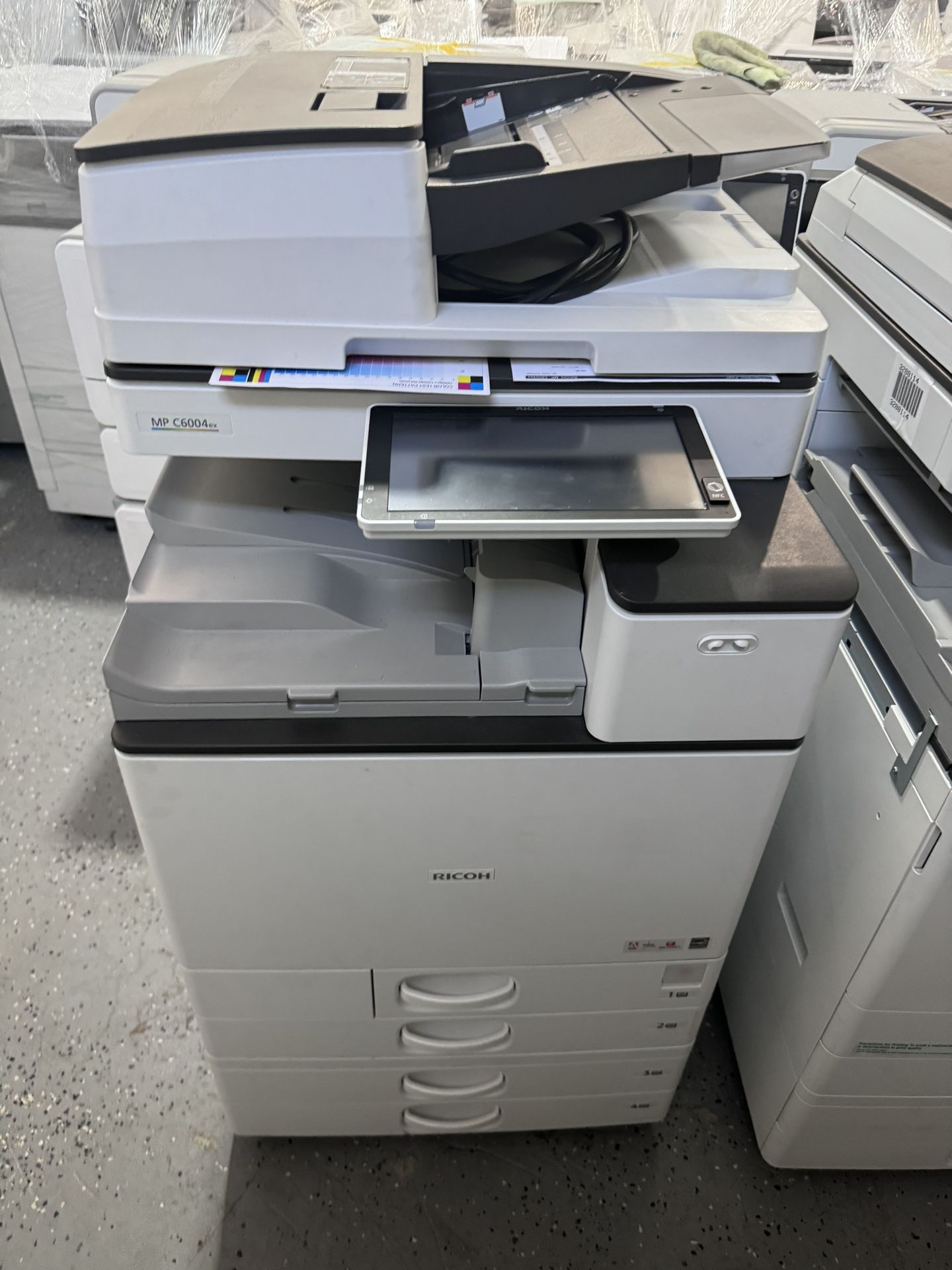 Office Printer Ricoh Mp C 6004ex Color Copier Machine Laser