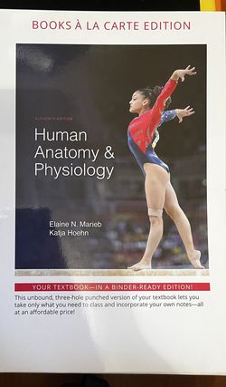 Pearson Anatomy & Physiology spiral textbook