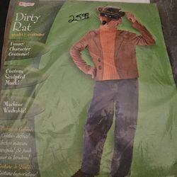 Vintage Dirty Rat Costume 