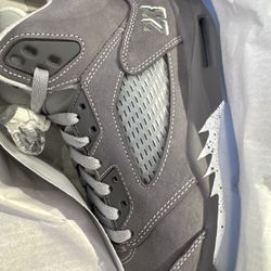 New Air Jordan 5 Wolf Grey