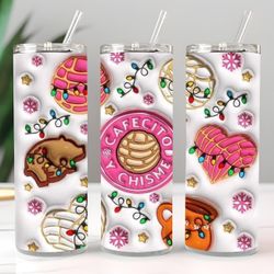 20oz Cafecito Y Chisme Tumblers 🩷