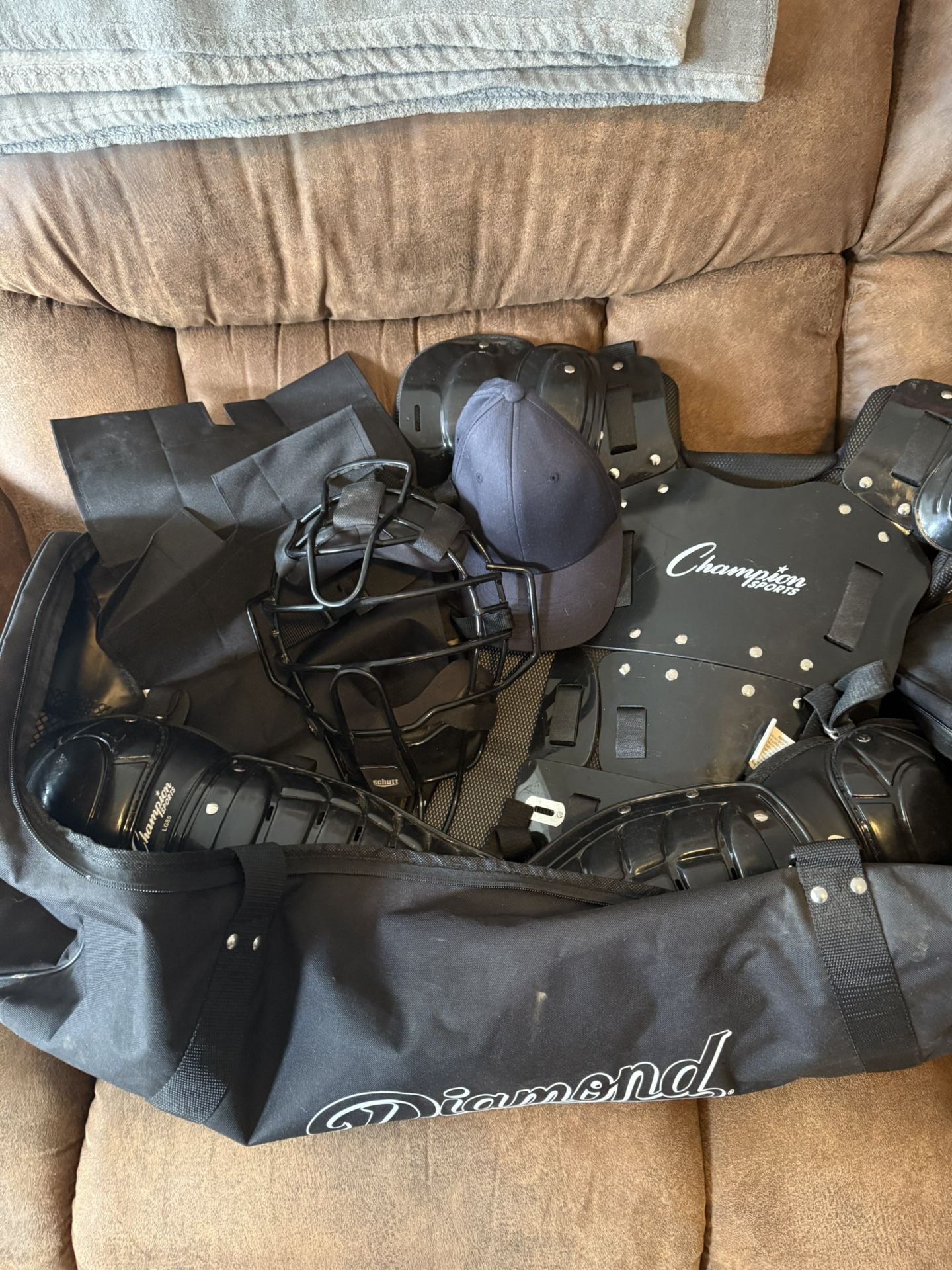 Umpire or Catcher Equipment