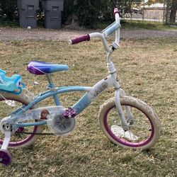 Girls Frozen Bike 