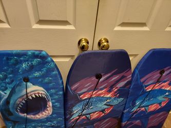3 booige boards $20 all used 3 days