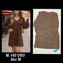 Brand New Cupshe Sweater Dress