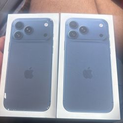 two iPhone 17 Pro Max 256 Gig