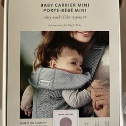 BabyBjorn Baby Bjorn Baby Carrier Dusty Pink Mesh